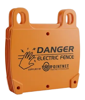 Electric Fence Warning Sign